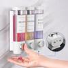 Wall Mounted Shower Soap Dispenser No Drill Conditioner Dispenser  For  Bathroom Hotel