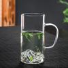 Shengfuyuan High Borosilicate Glass Mugs with Handle (Set of 2)