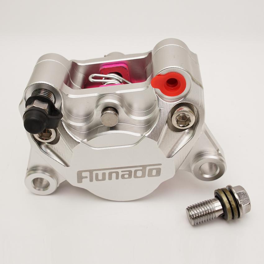 Brzdový třmen pro elektrokolo jedna sada Píst 84 mm Montáž Přední Zadní kolo Držák pro 180 200 220mm Brzdový kotouč pro Honda Yamaha Kawasaki