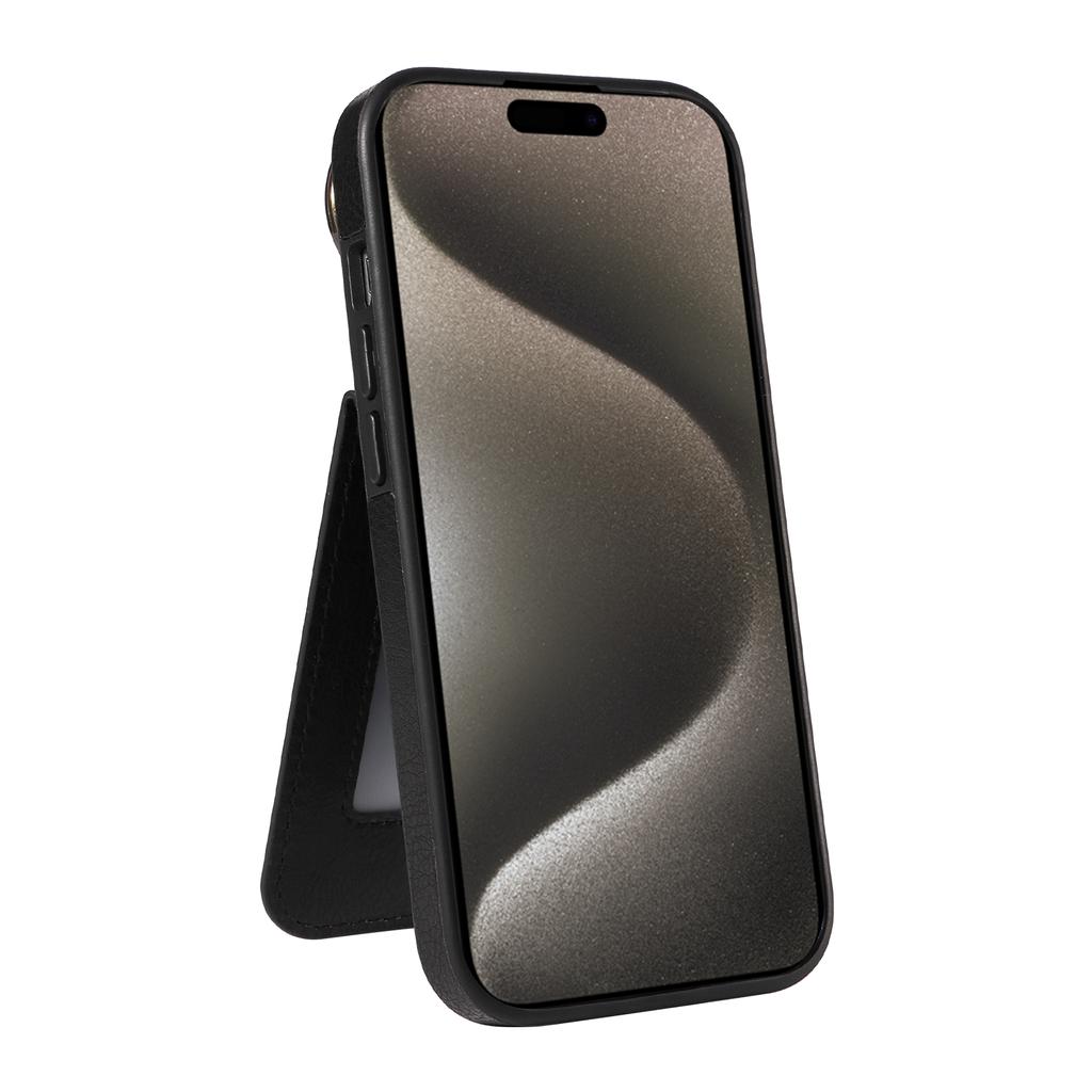 Handyhülle mit Ringhalterung, vertikaler Öffnung, Brieftaschen-Kartenfach und Kartenschlitz für iPhone XS, XR, XS Max, iPhone 7, 8, 7Plus, 8Plus, 11, 11Pro, 11Pro, iPhone 12, 13, 14, 15 ...