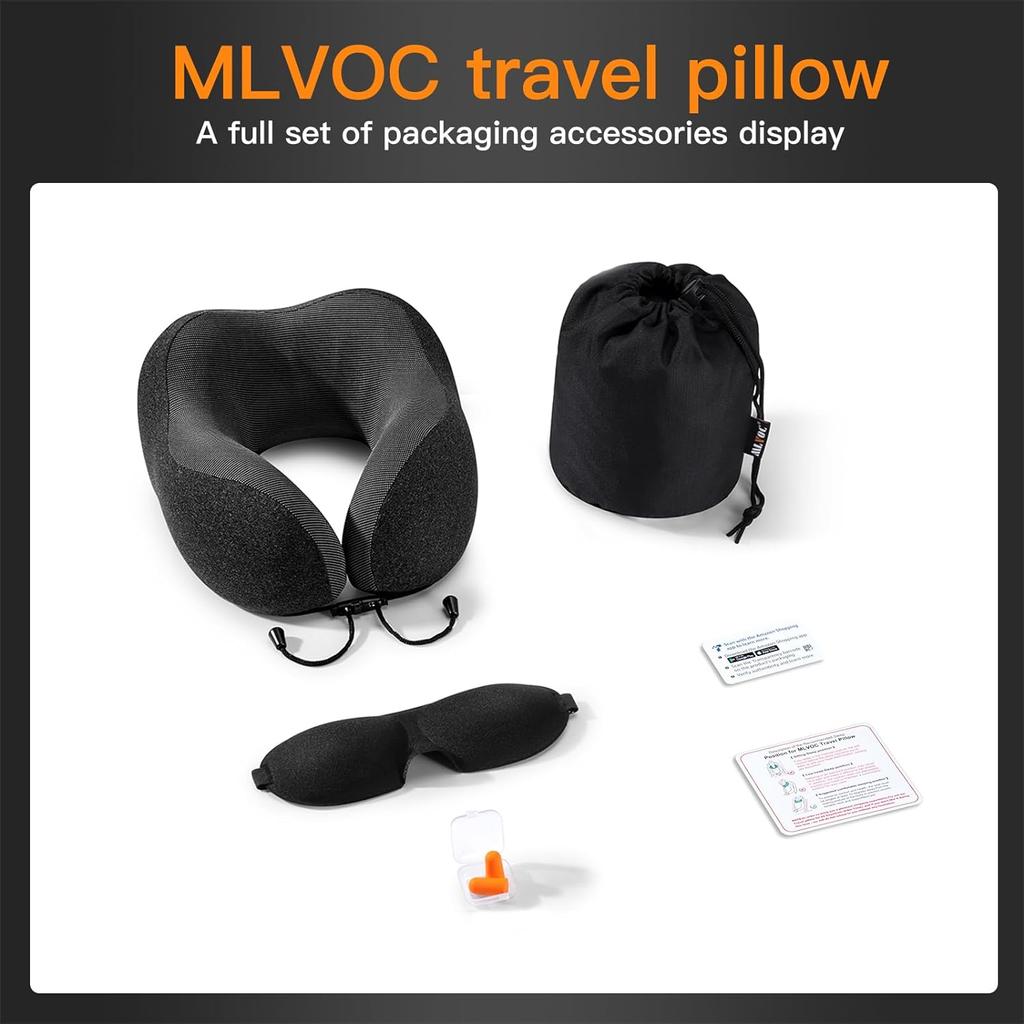 Poduszka w kształcie litery U. Bawełniana poduszka podróżna z pamięcią kształtu. Poduszka pod szyję. Poduszka do drzemki w samolocie samochodowym. Przechowywanie tkaniny magnetycznej. Poduszka w kształcie litery U