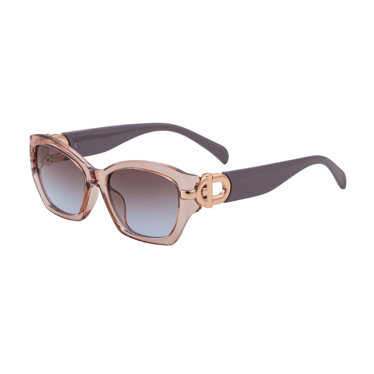 JYL TS Women s Cat-Eye - Unique Outdoor Street Sun-Protective Trendy FY-99262 c-4789 соломенный