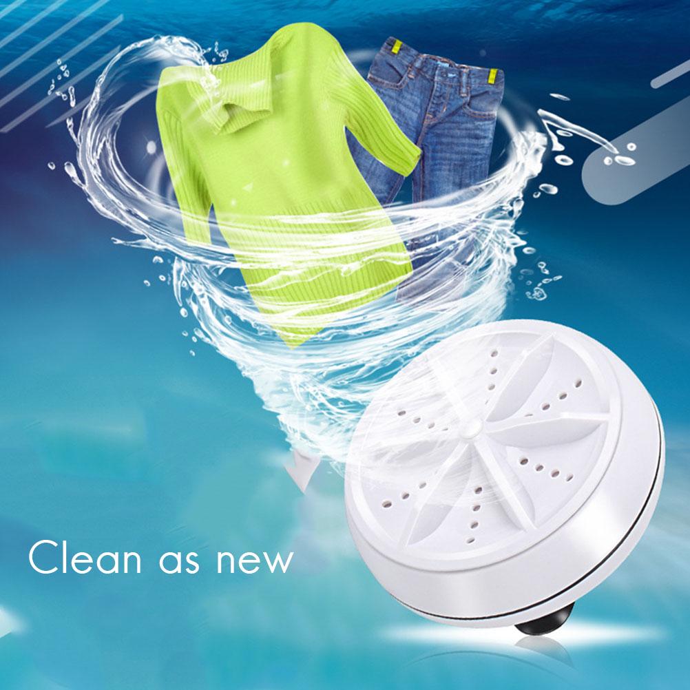 Portable Mini Ultrasonic Turbo Washer for Travel