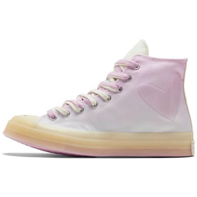 Anni '70 Chuck Taylor All Star Sfumato Scarpe di Tela Resistenti High-Top Sneakers Unisex Rosa A03748C
