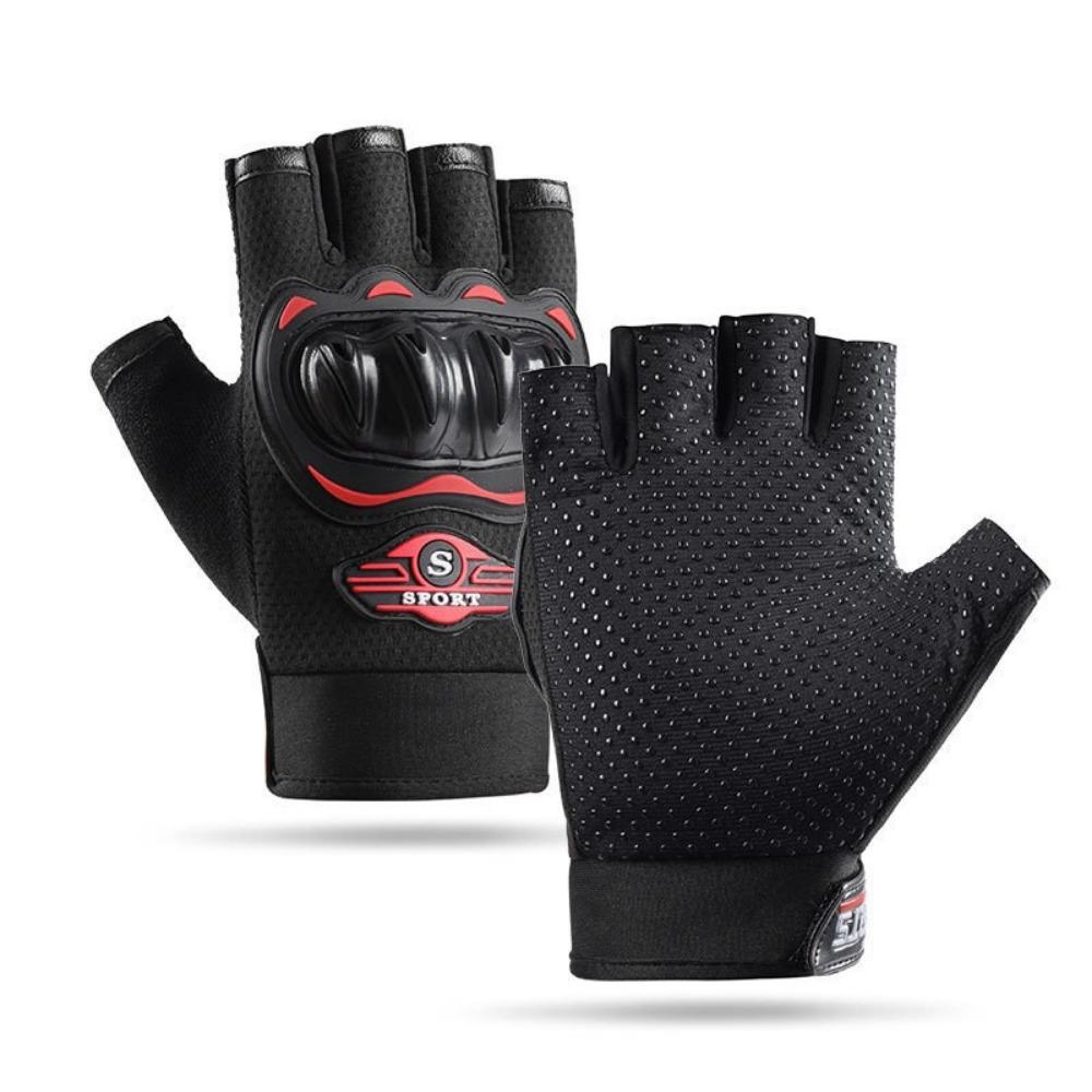 Outdoor cycling locomotive motorcycle long finger gloves