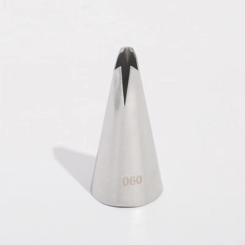 Small Stainless Steel Korean-Style Ruffle Piping Tip Set for Baking