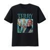 Terry Crews Hommage T-Shirt Lustig Fitnessstudio 90er Retro Sommer Design Einzigartiger Druck für Herrenmode vintage Gewaschen Mode Grafik