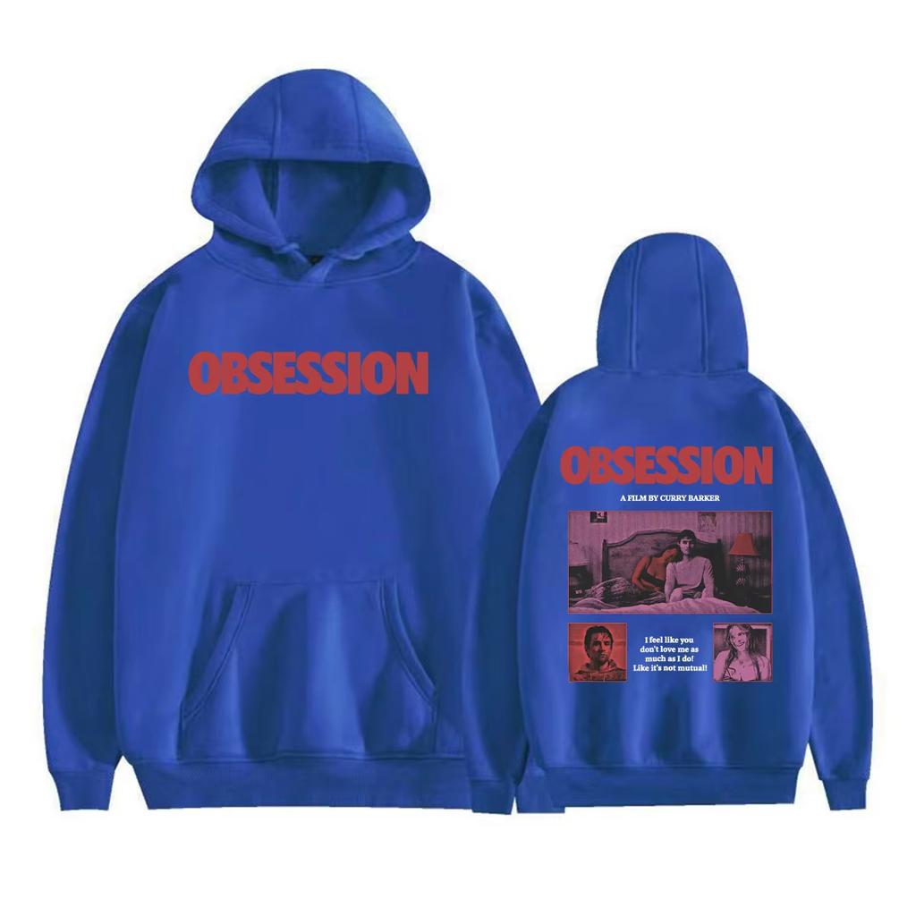 Hot Sale Obsession 2026 Horror Movie Hoodie Men Women Harajuku Vintage Printed Sweatshirt  Perfect for Commute & Loungewear