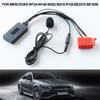 Car Wireless  Adapter Music AUX Receiver-Module With Mic For Mercedes-Benz W124 W140 W202 W210 R129 BE2210 BE1650 5-12V