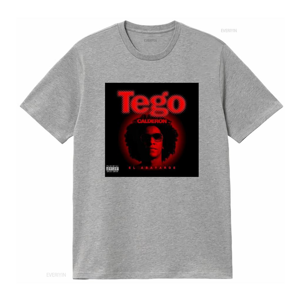 Tego Calderon El Abayarde Album T Shirt Size S XL Vintage Washed Top For Everyday Wear Soft Unisex Comfortable Streetwear