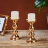 1/2Pcs Vintage Elegant Candlestick Holder Candlelight Dinner Props  for Weddings Special Events
