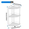 Zhi Shi 3-Layer Kitchen Corner Countertop Shelf
