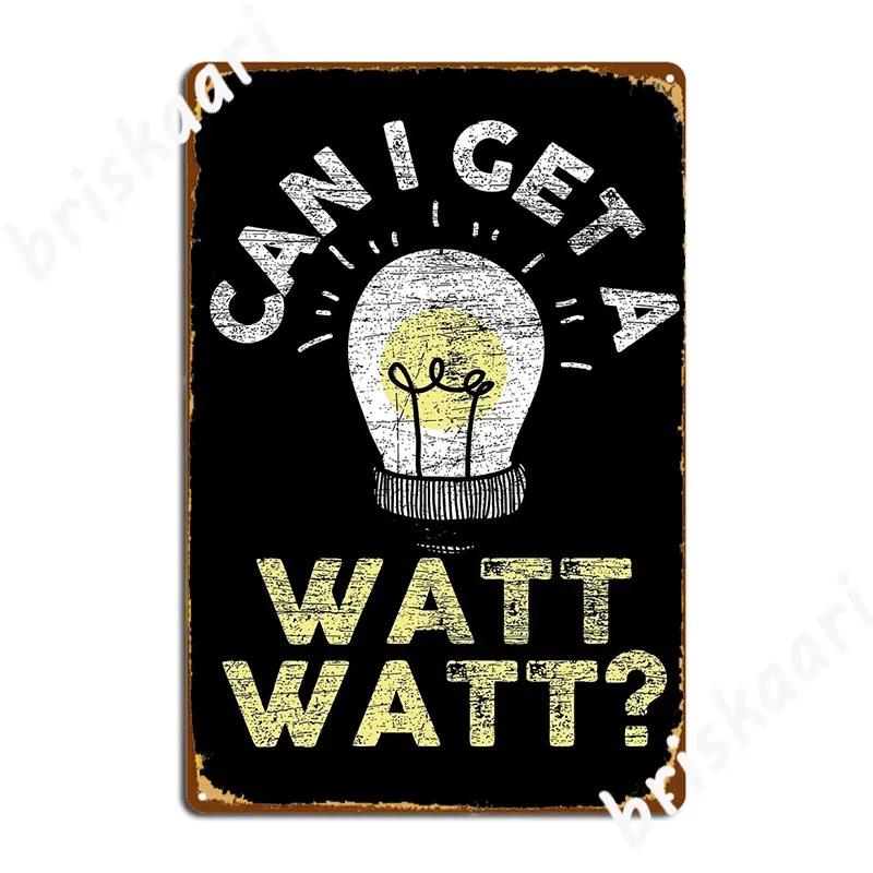 Electrician Lightbulb Metal Sign pub Garage Custom Club Home Mural Painting Tin sign Posters 20X30CM