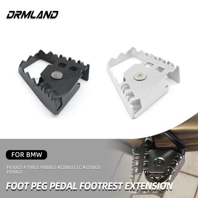 For BMW F650GS F750GS F800GS R1200GS LC R1250GS F850GS Foot Brake Lever Pedal Enlarge Extension Rear Brake Peg Pad Extender
