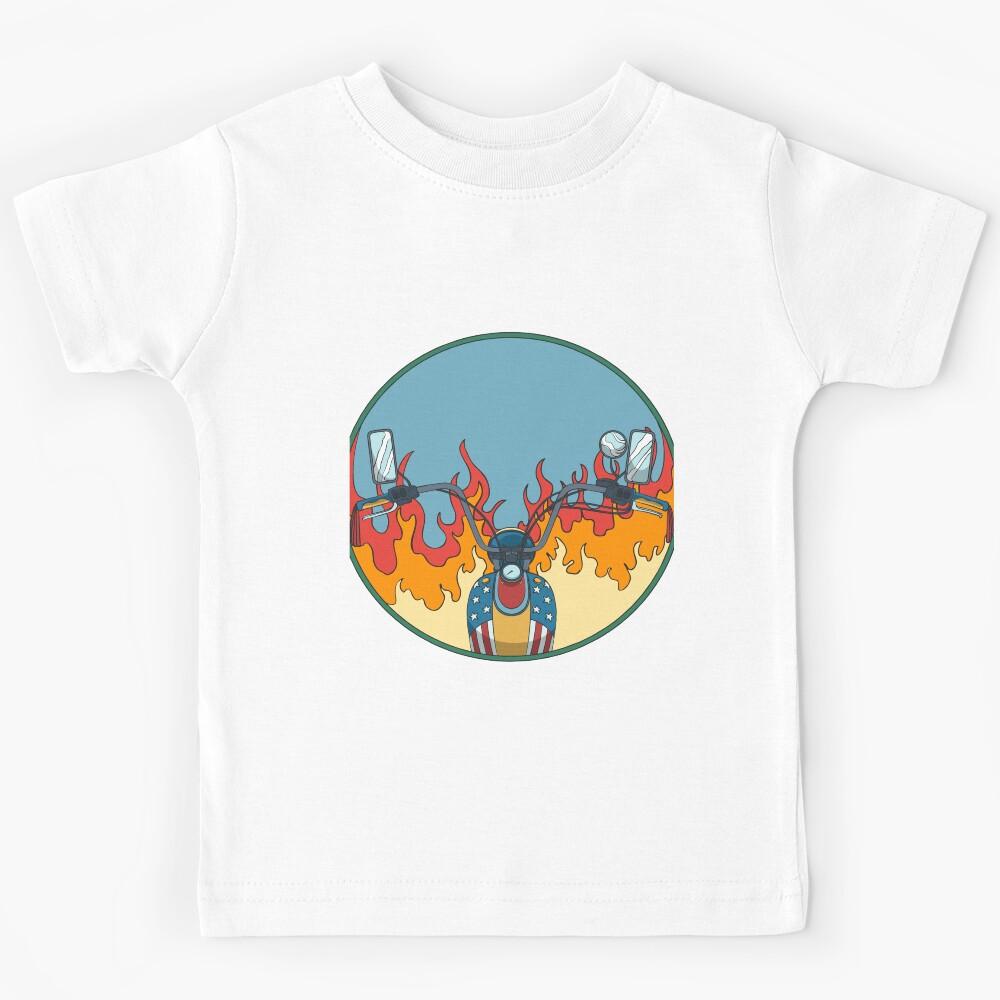Motorcycle handlebar Kids T-Shirt 120
