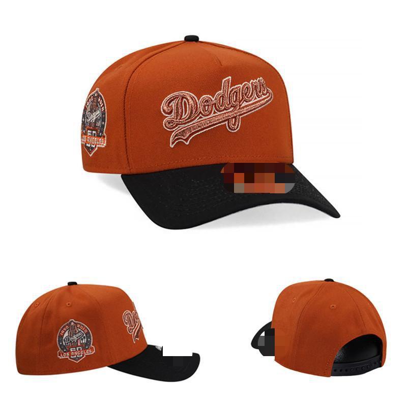 Embroidered Dodgers Baseball Cap Unisex Adjustable Sun Hat Outdoor Sports