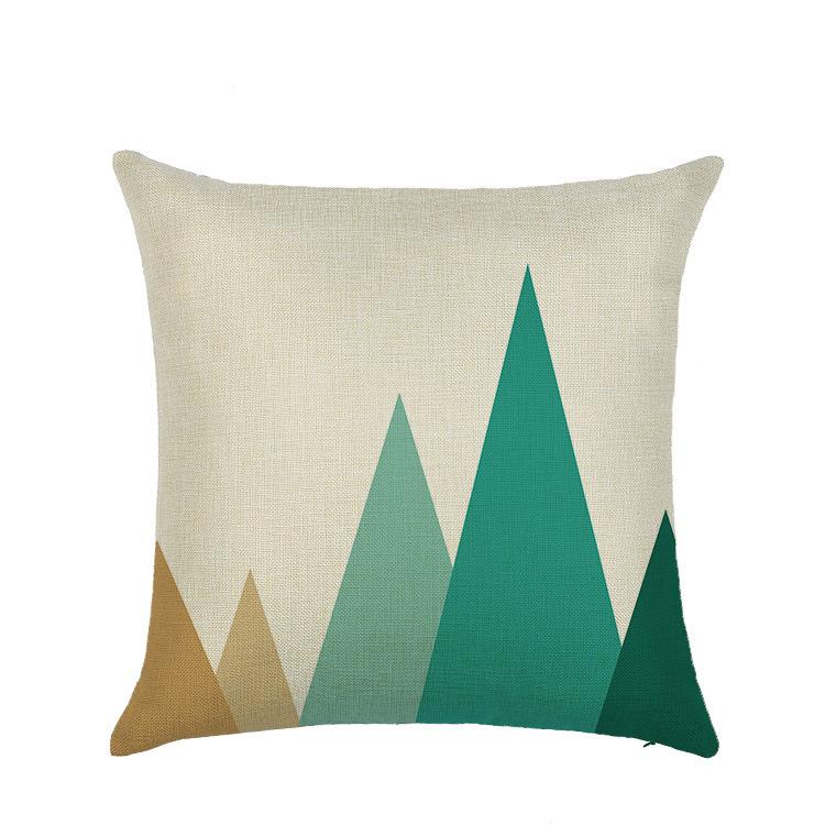Geometric Pillow Cover, Abstract Line, Home Living Room, Sofa Cushion Cover, Bedroom Bedside Pillow Cover