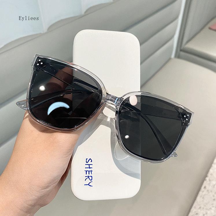 New Fashion Square Women's Sunglasses Retro Rice Nail Metal Sun Glasses Outdoor Sun Shading Sports Glasses For Men And Women