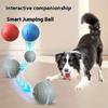 Smart Dog Toy Ball Automatic Interactive Pet Electronic Rolling USB Rechargeable Moving Bouncing for Puppy To Large Dog Chew Toy