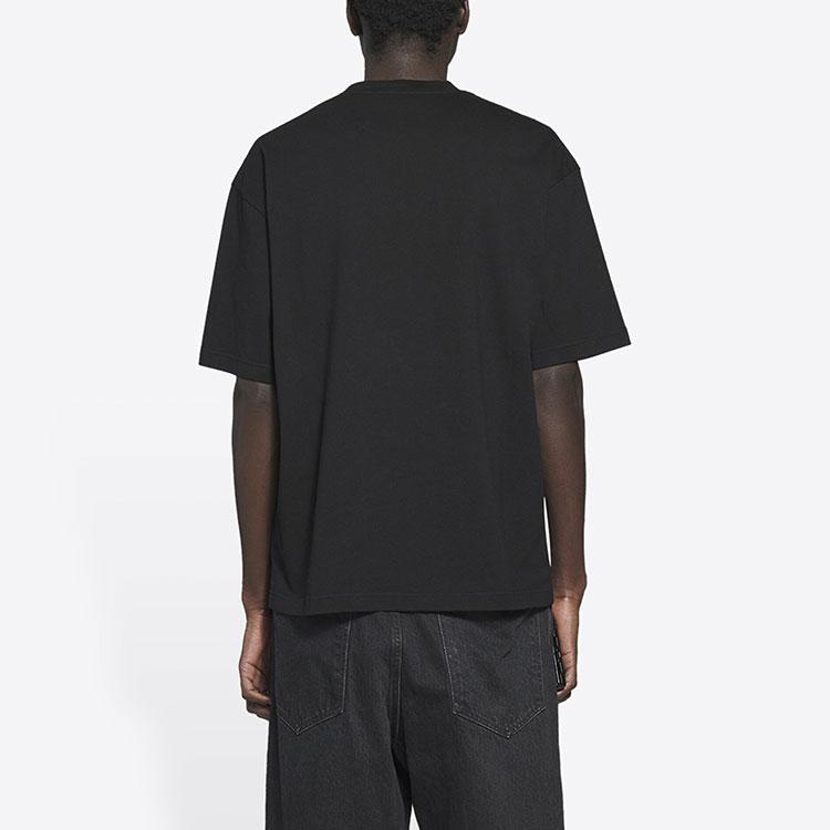 Balenciaga Mens Bb Pixel Medium Fit T Shirt 612966TKVI71070