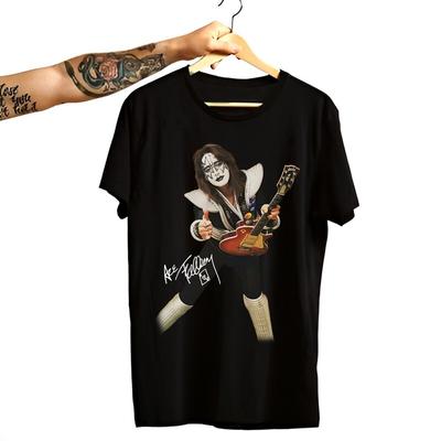 New Popular Ace Frehley Singer Gift Family Black All Size Shirt Unisex T-Shirt