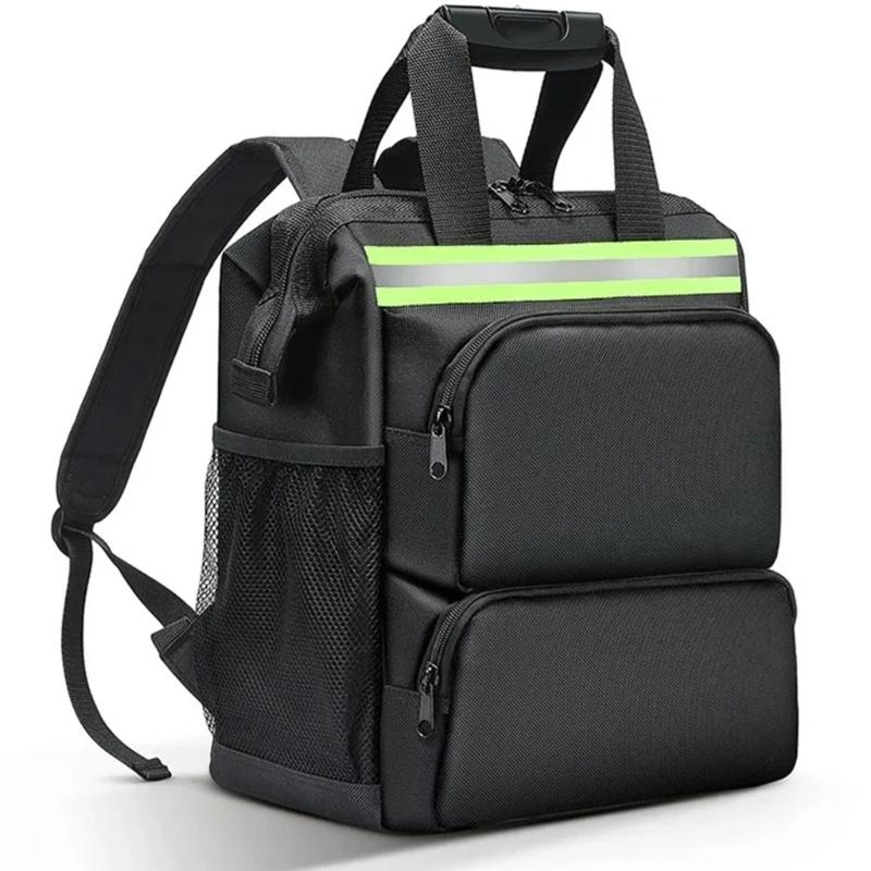 

High Strength Large Capacity Electrician Tool Bag with Multiple Pockets for Easy Organization Easy Tool Access & Storage 1