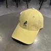 New simple pony letter embroidery baseball cap soft top cap men's and women's casual sunshade sunscreen cap tide