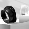 Kunststoff Entlüftungsrohr Adapter Flanschverbinder Luftauslasskanal Verbinder Flansch Abluftsystem