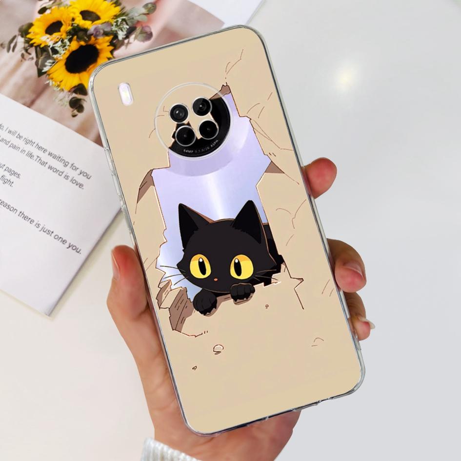 For Huawei Y9a Case Cover For Huawei FRL-22 FRL-23 FRL-L22 FRL-L23 Nova Y9a Phone Case Soft Silicone Clear Protection Funda Capa