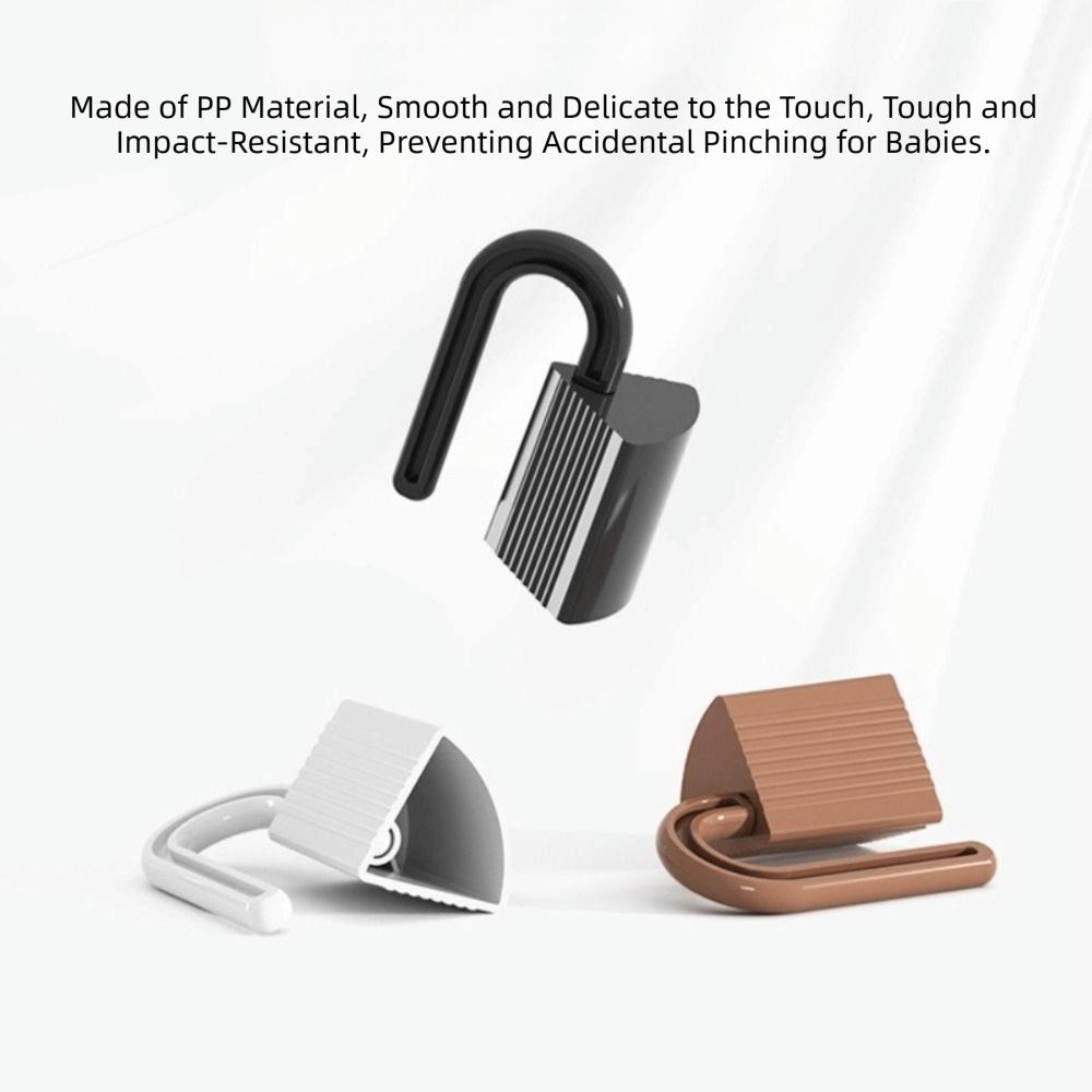 PP Door Stopper Anti Pinch Hand Anti-grip Children Security Protection Durable Easy To Install Finger Protector Door Safety