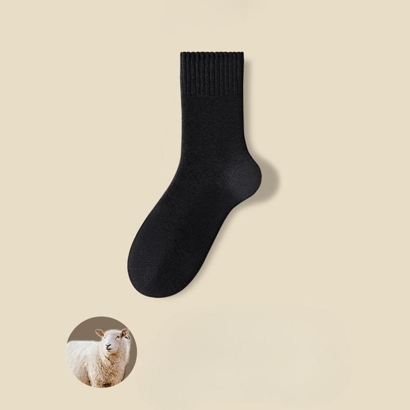 Woolen Socks for Men, Thickened and Warm Sleep Socks for Autumn and Winter, Heat-locking and Non-shedding Cashmere Socks, Thick Socks