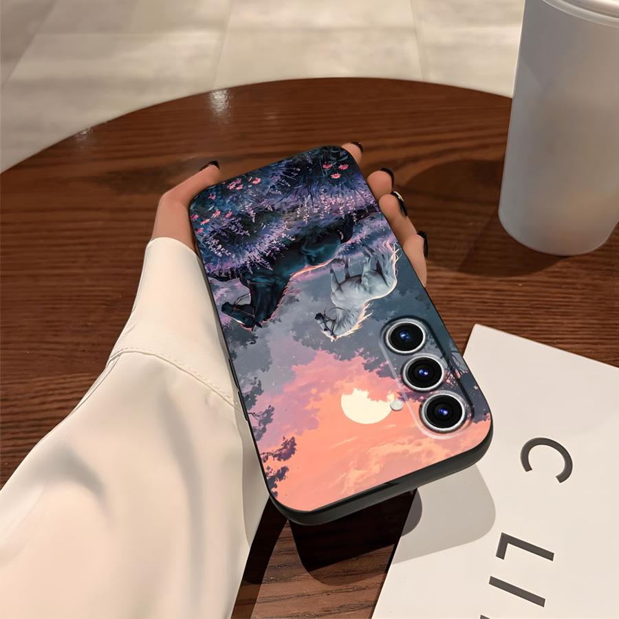 Hülle für Samsung Galaxy A50 A70 A15 A16 A40 A06 A12 A17 A13 A20 A05 A04 Funda Handyhülle Cooles Pferd