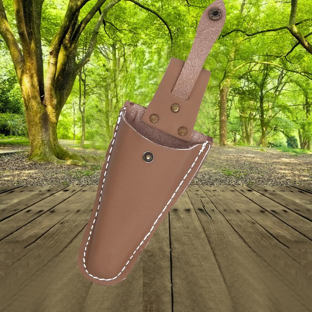 1 Stück Leder Werkzeugtasche Elektriker Hüfttasche Zangenaufbewahrung Tragbare Schnallentasche Für Gartenwerkzeuge Heckenscheren Rosenscheren