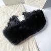 Autumn and Winter Plush Headband Imitation Fox Hair Topless Hat Thermal Hair Accessories Wide Edge Elastic Ear Protection Imitation Fur Headband