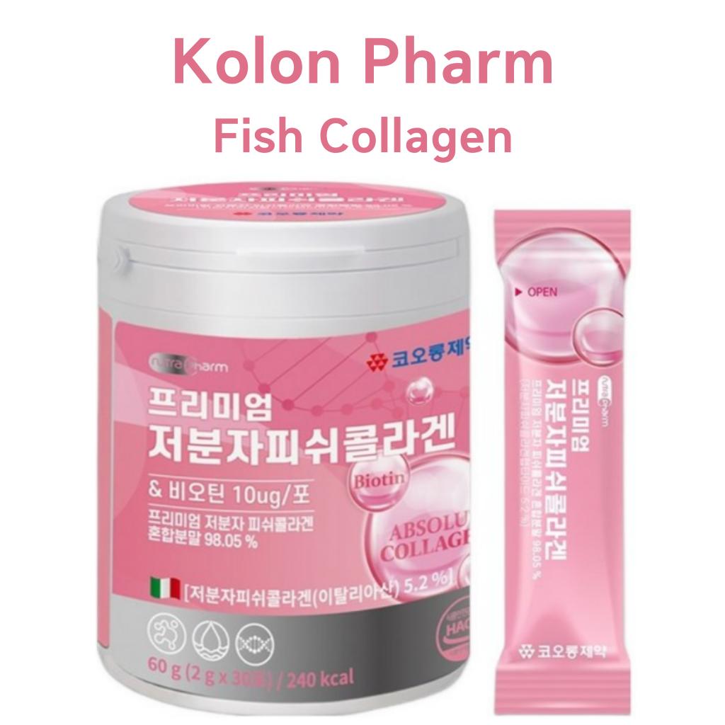 [Kolon Pharm] Premium Niedermolekulares Fischkollagen