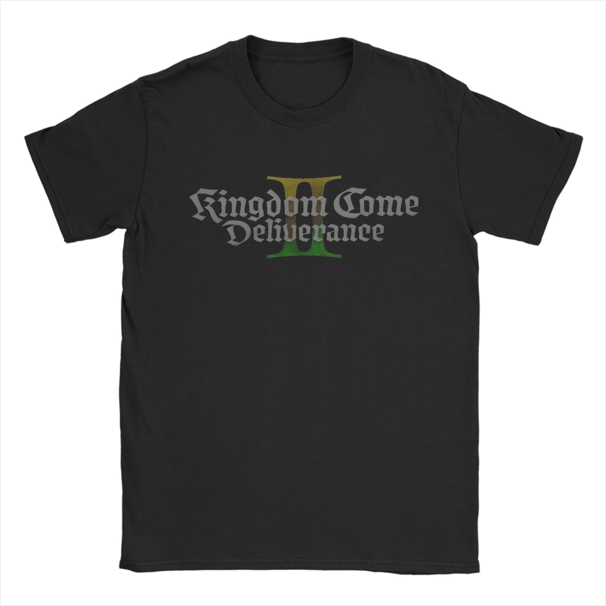 

Смішна KCD2 Генрі ДУЖЕ ГОЛОДНИЙ Kingdom Come Deliverance Футболка Унісекс З круглим вирізом Короткий рукав Одяг Бавовна Літній одяг M