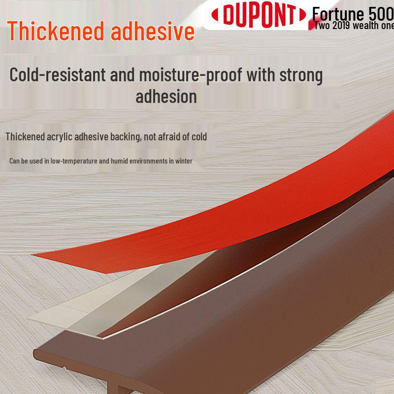 Thickened Door Bottom Seal: Windproof, Dustproof, Soundproof, Waterproof Rubber Strip for Bedroom and Bathroom