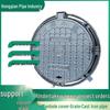 Heavy Duty 700 Round Ductile Iron Manhole Cover for Park Street Drainage & Stormwater Sewage.