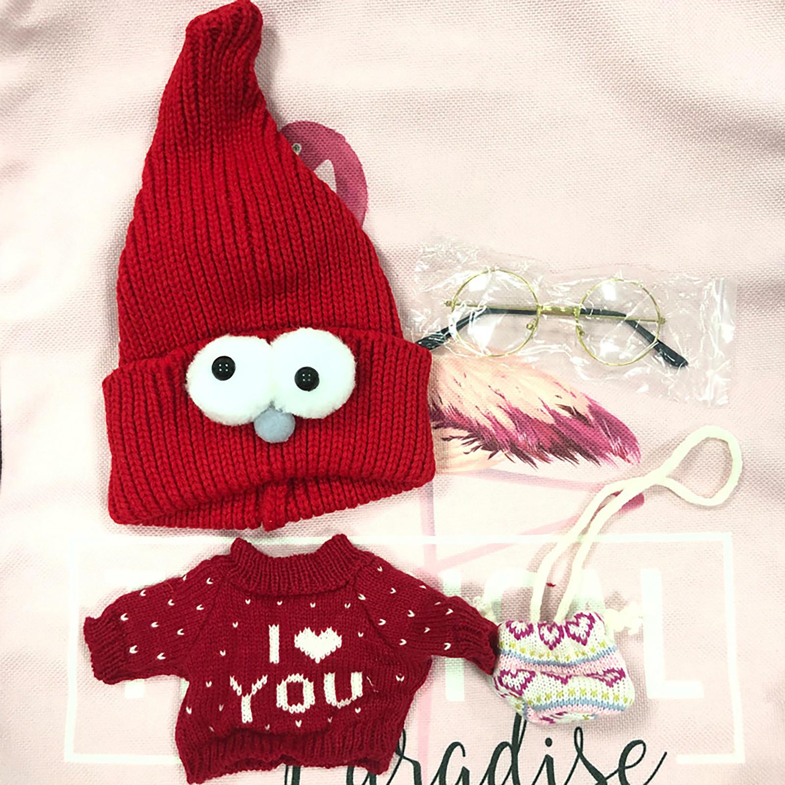 

Аксессуары для кукол 30 см, плюшевая кукольная одежда, кукольная одежда, съемная одежда для плюшевых игрушек C