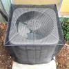 Outdoor Mesh AC Full Cover - Anti-Leaf Ventilated Protective Shield for Central Air Conditioner