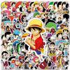 10/30/50pcs ONE PIECE Anime Stickers Luffy Zoro Chopper Cartoon Decals Cool DIY Skateboard Car Laptop Reward Sticker Gifts