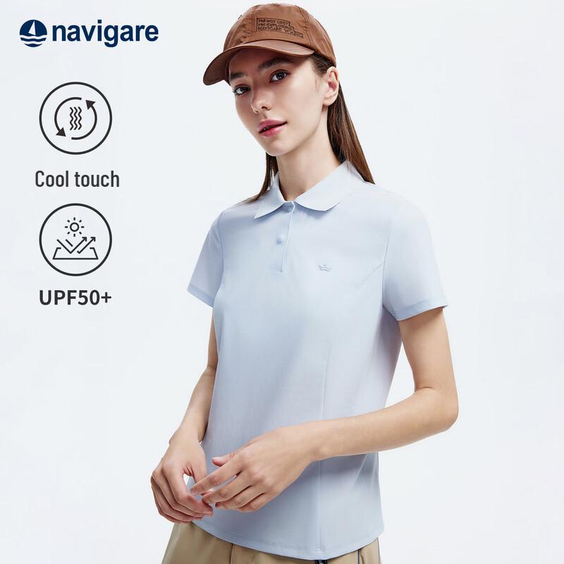Navigare Women's Outdoor Cooling Short Sleeve Polo Shirt