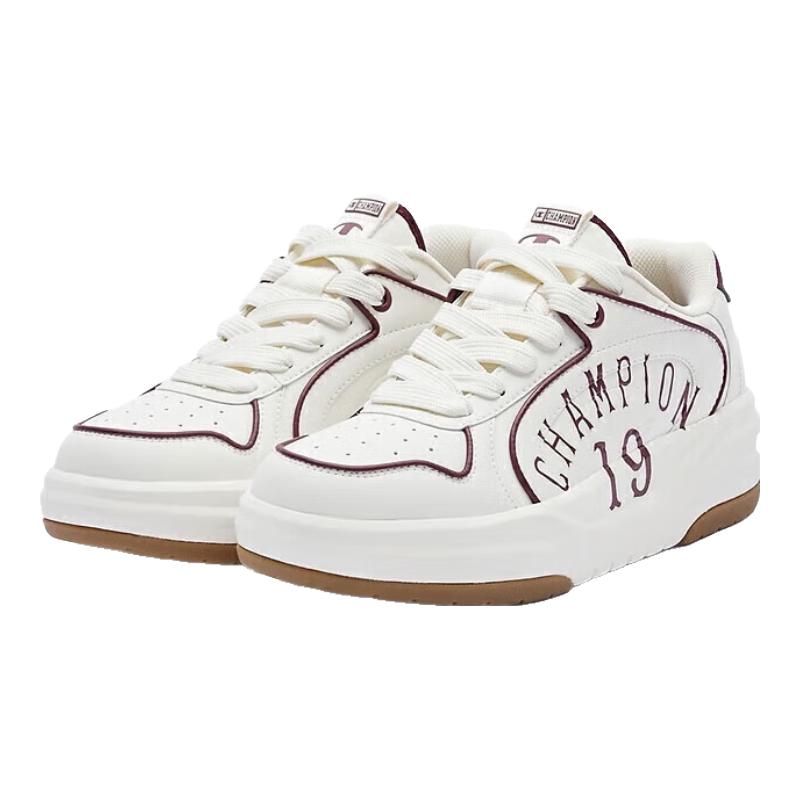 Champion Unisex Thick Sole Skate Sneakers 35