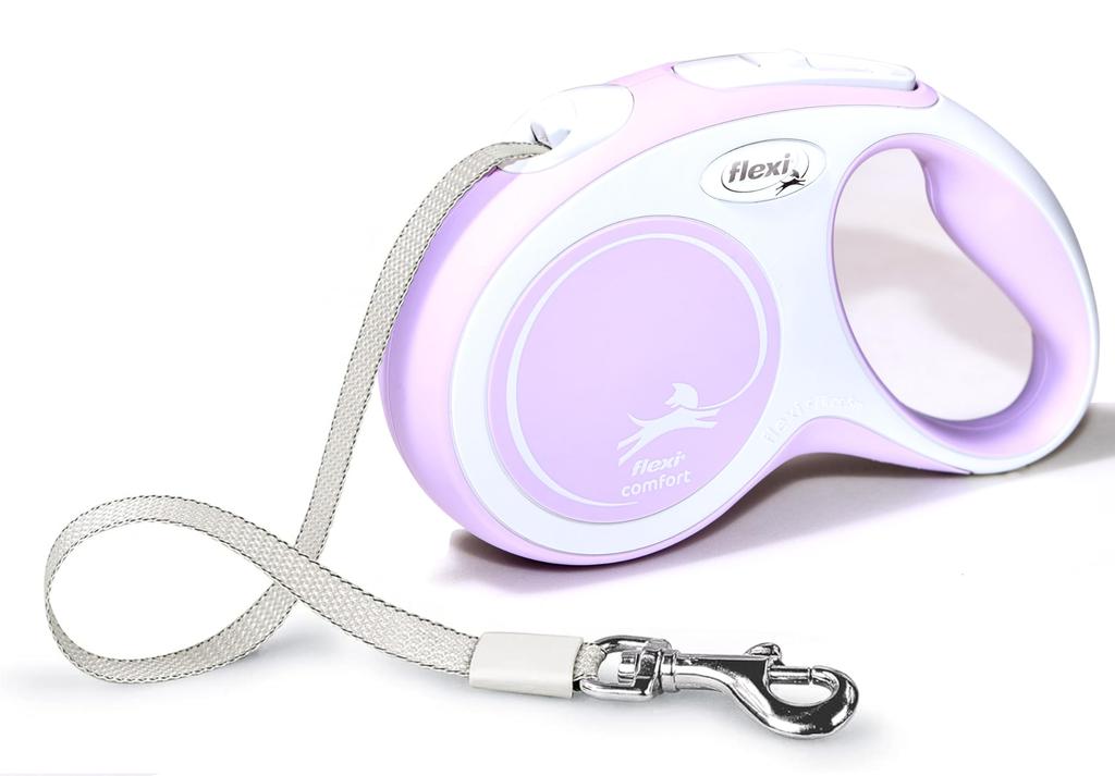 Flexi Retractable Lead 5m Small Dog New Comfort Tape S than Rose Lead (Less 15kg) [Dog] [Product]