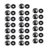 20Pcs Decorative Mirror Fixing Screws Plastic Washers Flat Cap Decorative Cover Nails for Advertising Screw Fasteners