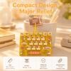 Transparent Dual-Tone Mini Keyboard Pendant 26-Key Keyboard Keychain  Children's Bag