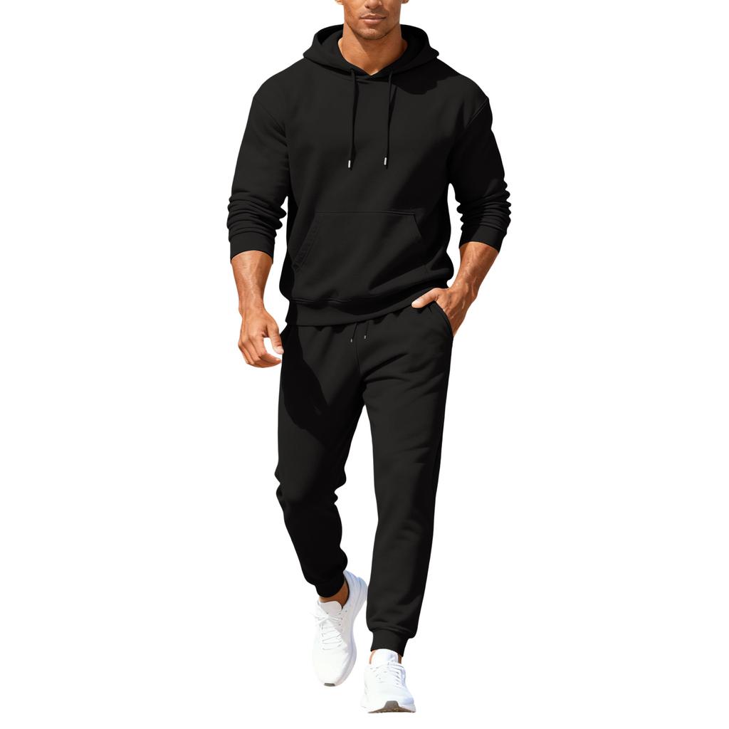 Men's Fall/Winter Hooded Sports Set