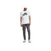 Nike SB Logo Print Crew Neck T-Shirt Men Tops White 821947-100