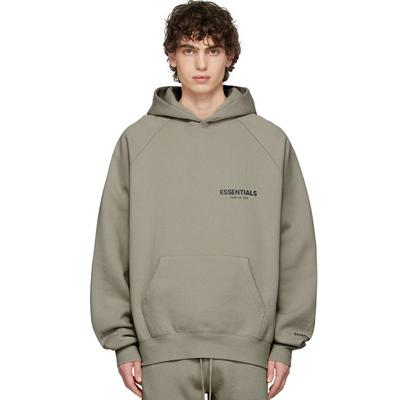 Unisex Oversized Hooded Sweatshirt With Letter Print Cotton Blend Loose Fit Streetwear Winter