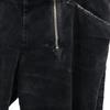 OLD 80s Vintage Black Corps Corduroy Pants Black Logger Pants Men's Used